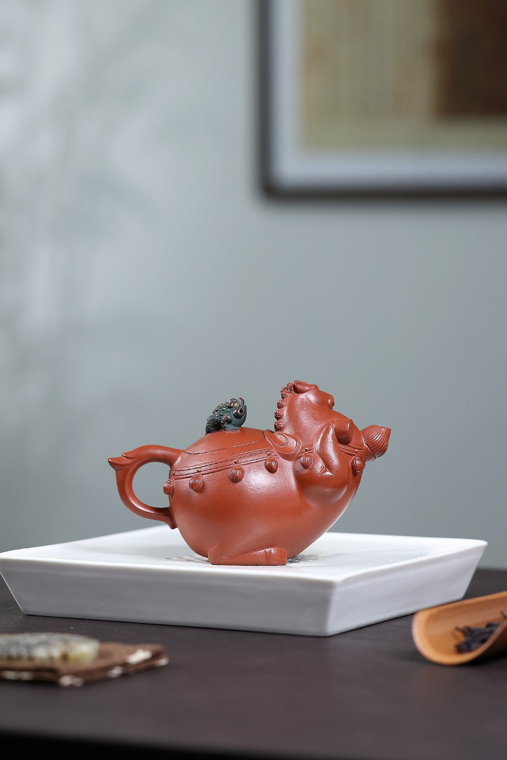 Ma Shang You Qian      200cc   - Yixing Zisha Purple Clay Teapot