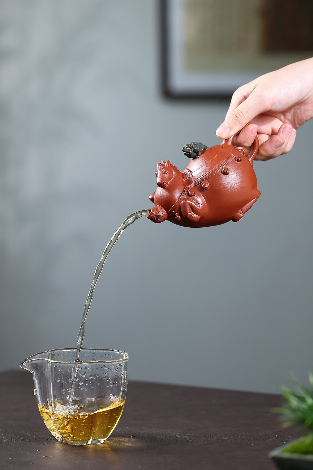 Ma Shang You Qian      200cc   - Yixing Zisha Purple Clay Teapot