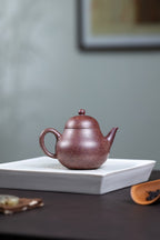 Qie Shui      170cc   - Yixing Zisha Purple Clay Teapot