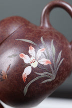 Qie Shui      170cc   - Yixing Zisha Purple Clay Teapot