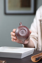 Qie Shui      170cc   - Yixing Zisha Purple Clay Teapot