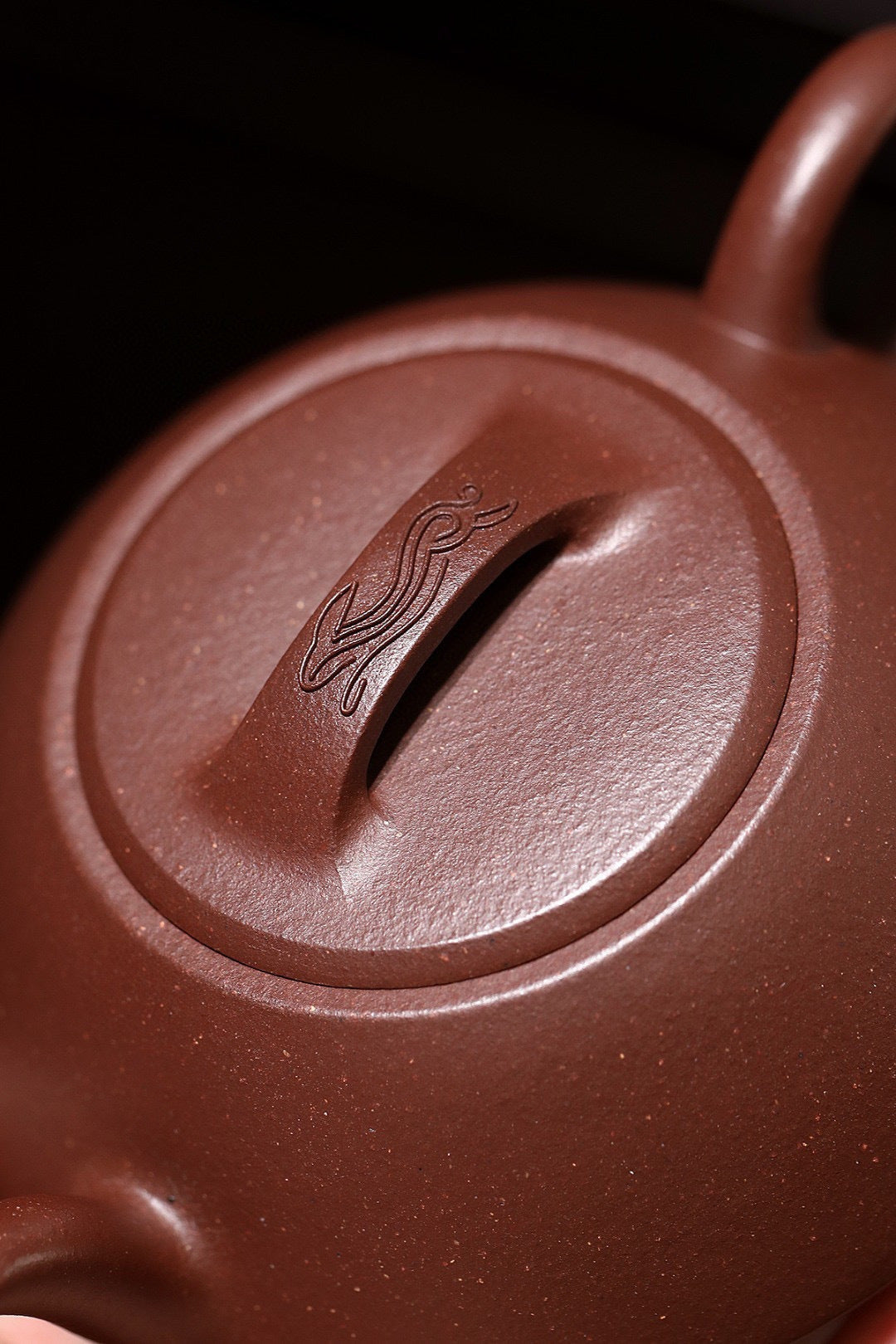 Yin  Shi      180cc   - Yixing Zisha Purple Clay Teapot