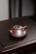 Ping Gai Shi Piao       170cc   - Yixing Zisha Purple Clay Teapot
