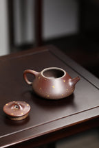 Ping Gai Shi Piao       170cc   - Yixing Zisha Purple Clay Teapot