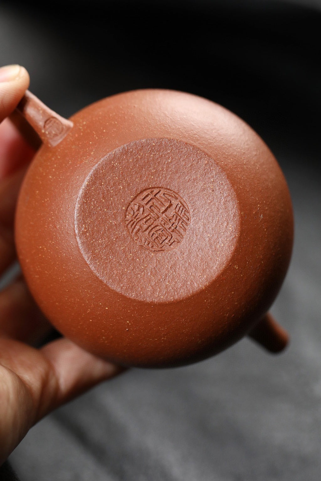 Shou Tao     130cc   - Yixing Zisha Purple Clay Teapot