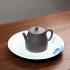 Chan Yi     200cc   - Yixing Zisha Purple Clay Teapot