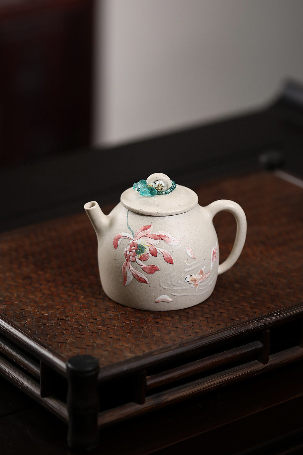 Qing He     140cc   - Yixing Zisha Purple Clay Teapot