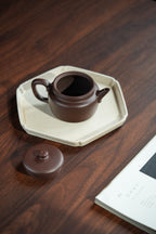 Yuan Ye De Zhong       220cc   - Yixing Zisha Purple Clay Teapot