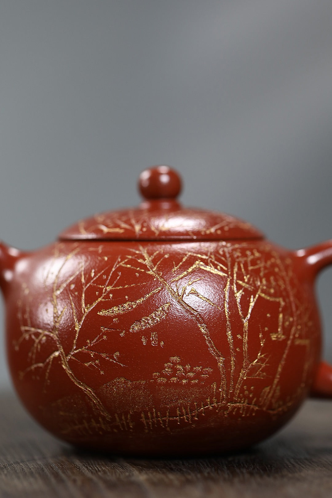 Guang Zhong Xi Shi    280cc   - Yixing Zisha Purple Clay Teapot