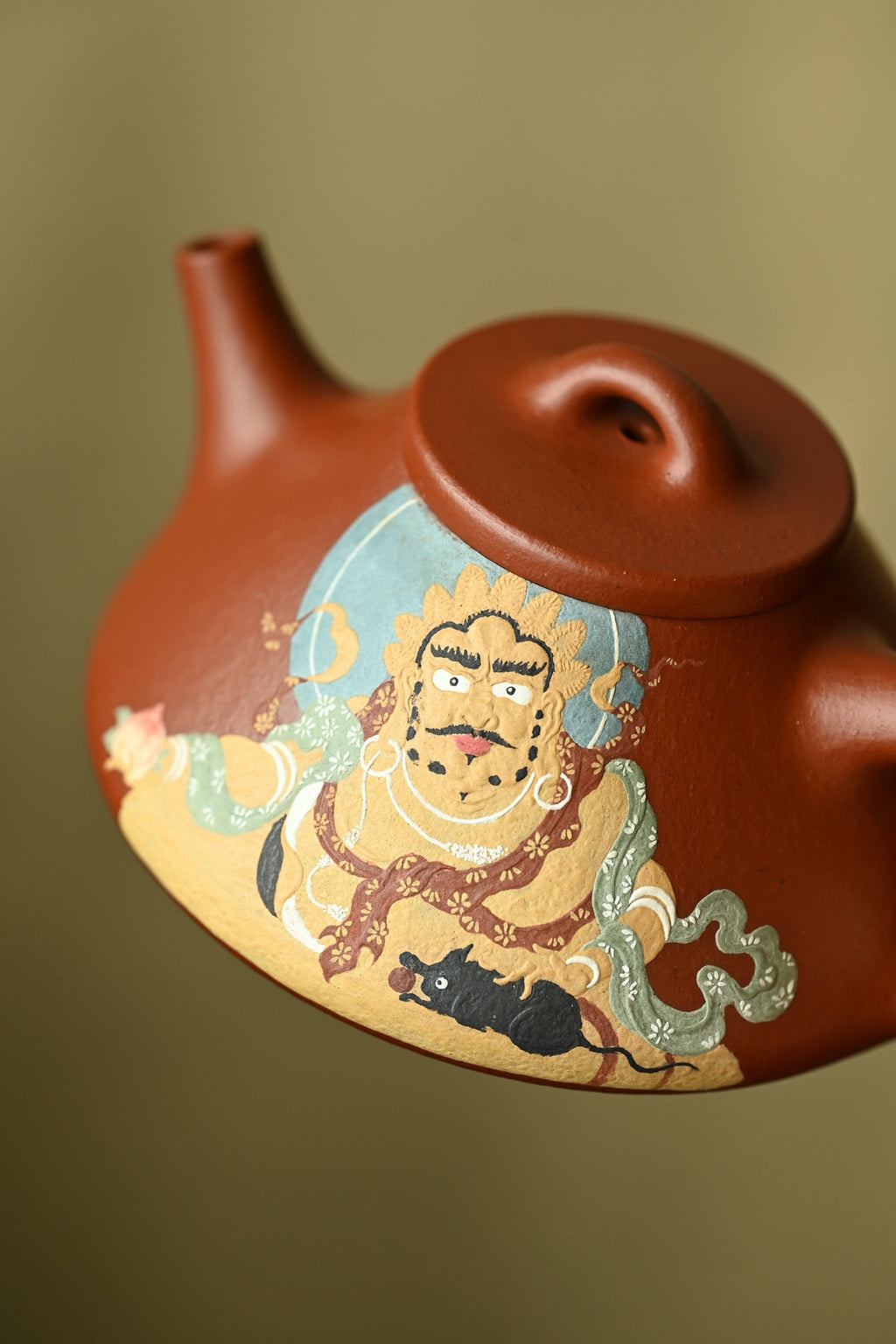 Zhao Cai Na Fu      200cc   - Yixing Zisha Purple Clay Teapot