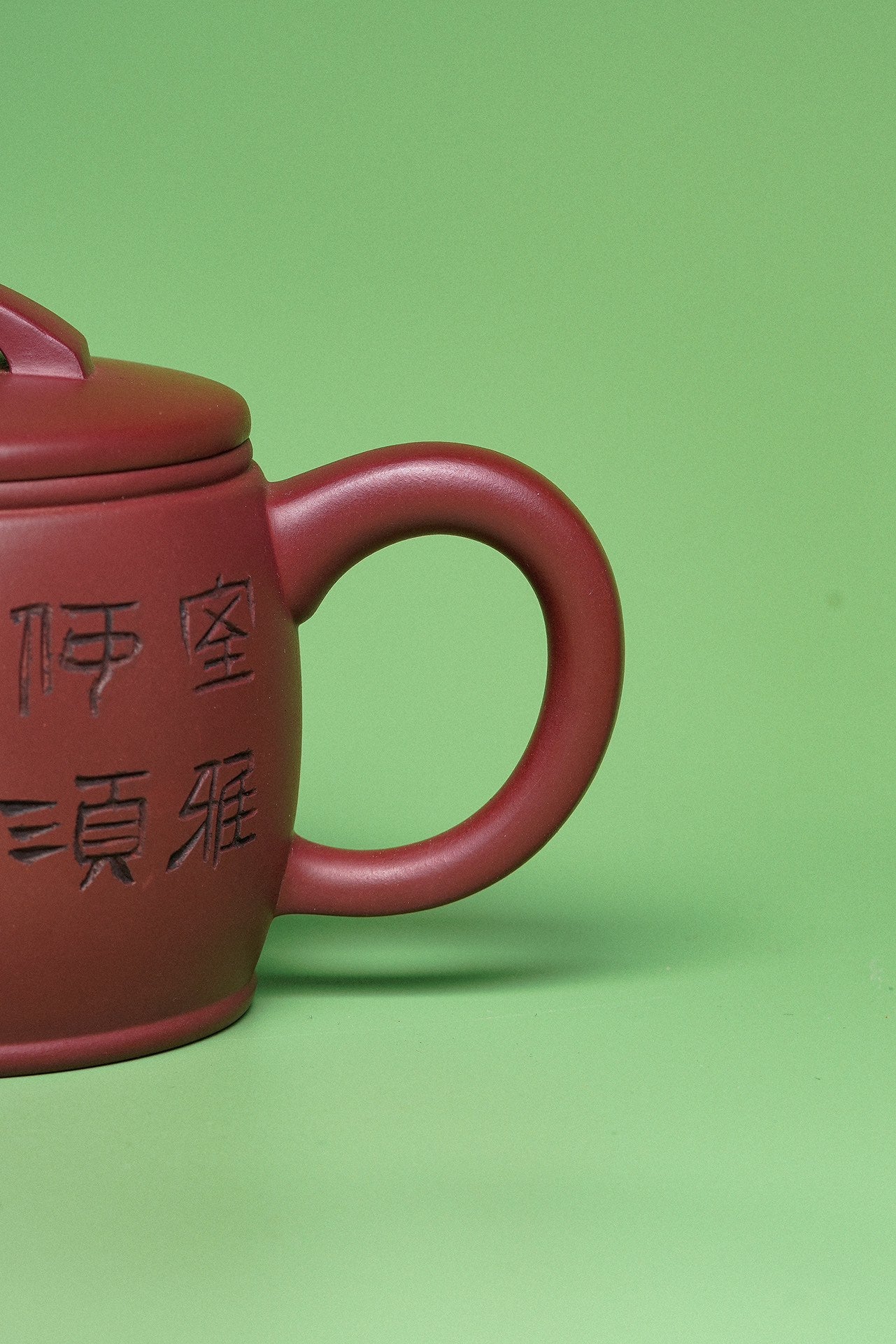 Han Wa Hu    350cc   - Yixing Zisha Purple Clay Teapot