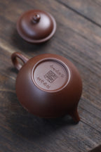 Duoqiu     180cc   - Yixing Zisha Purple Clay Teapot