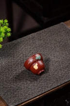 Hu Lu Fu Lu Bei    70cc  - Yixing Zisha Purple Clay  Cup