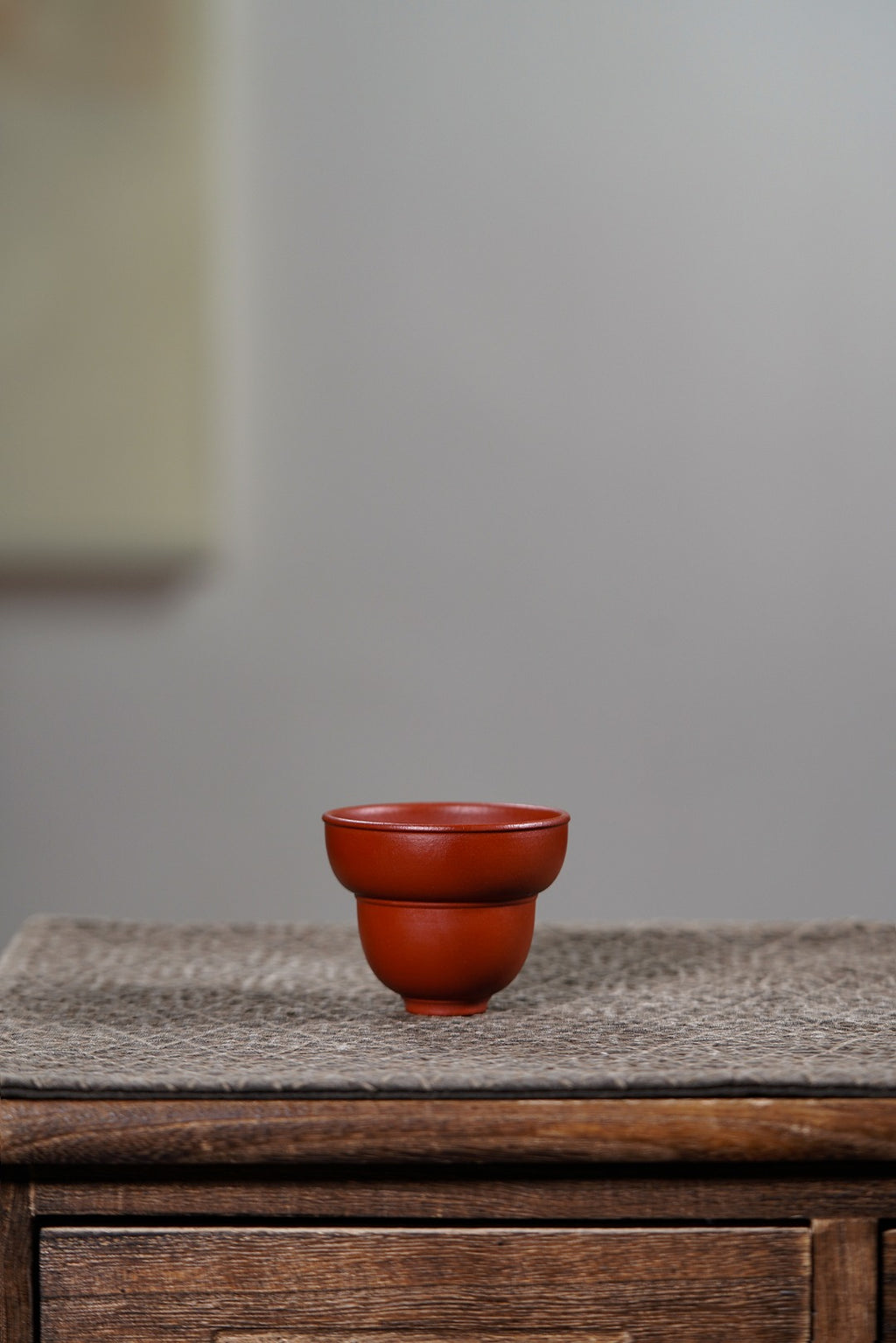 Hu Lu Fu Lu Bei    70cc  - Yixing Zisha Purple Clay  Cup