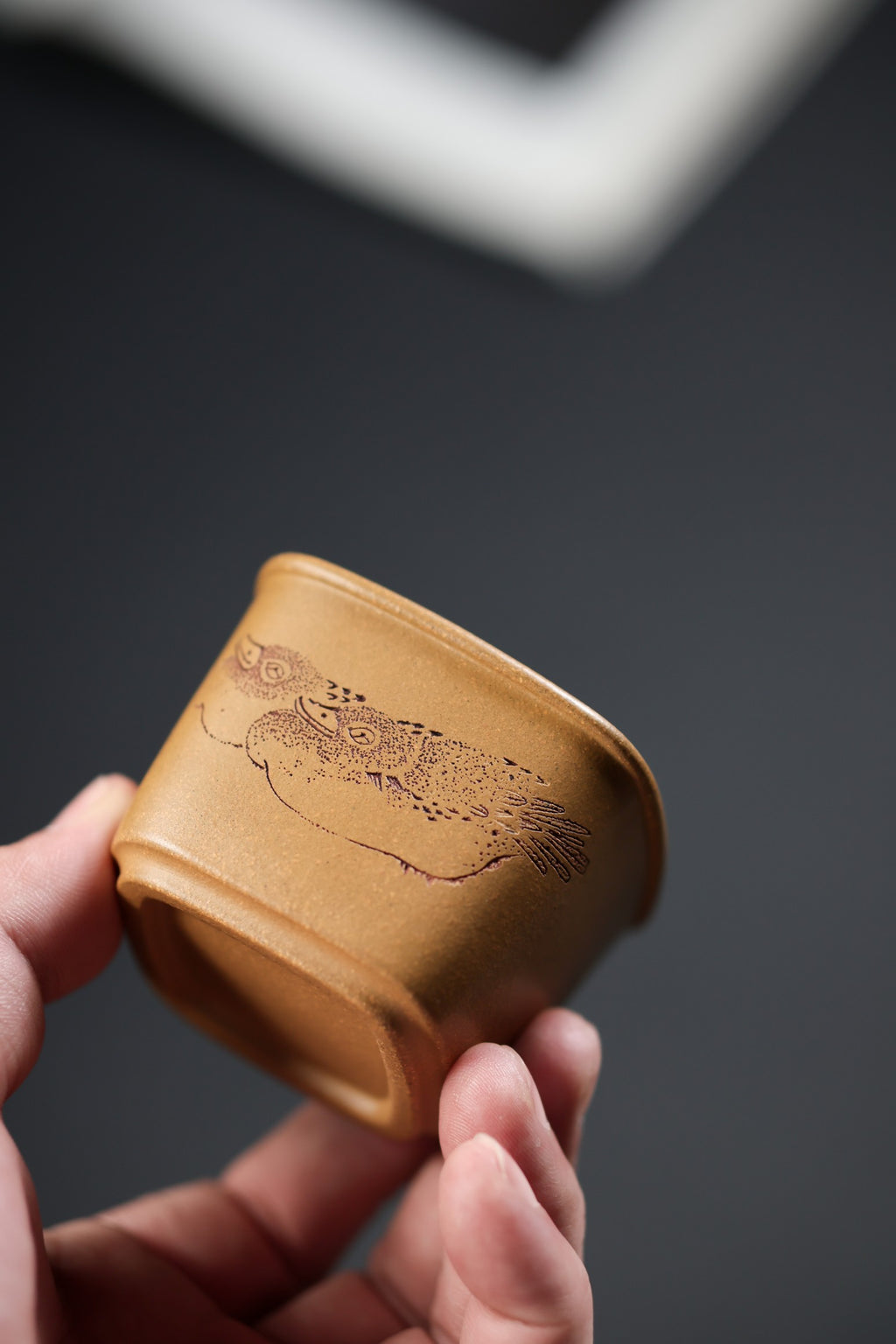 Tian Chang Di Jiu     150cc  - Yixing Zisha Purple Clay  Cup
