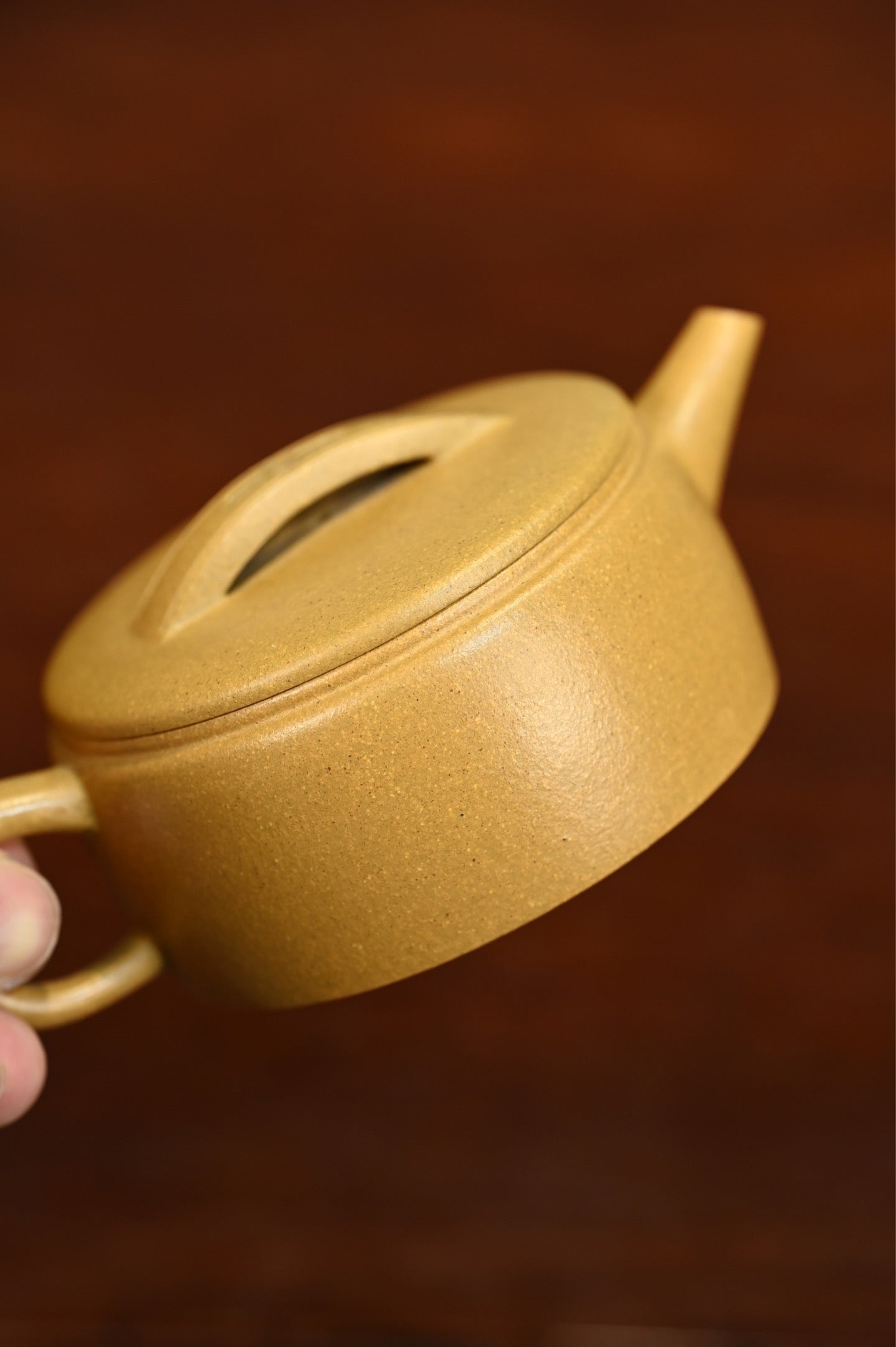 Hanwa    180cc   - Yixing Zisha Purple Clay Teapot