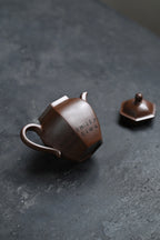 Liu Ban Li Xing      230cc   - Yixing Zisha Purple Clay Teapot