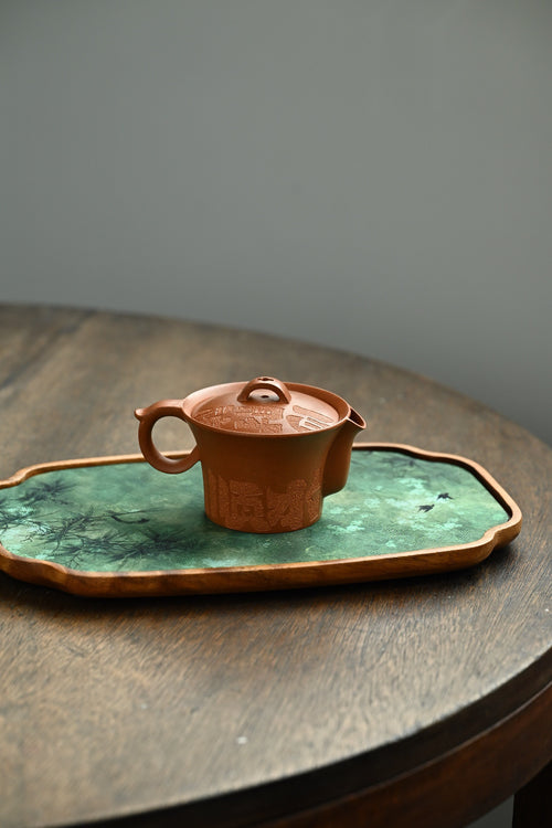 Cai Shen     150cc   - Yixing Zisha Purple Clay Cup