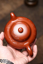 Shi Yuan      320cc   - Yixing Zisha Purple Clay Teapot