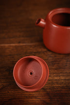 Ju Lun      130cc   - Yixing Zisha Purple Clay Teapot