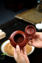 Jin Yu Man Tang    120cc   - Yixing Zisha Purple Clay Teapot