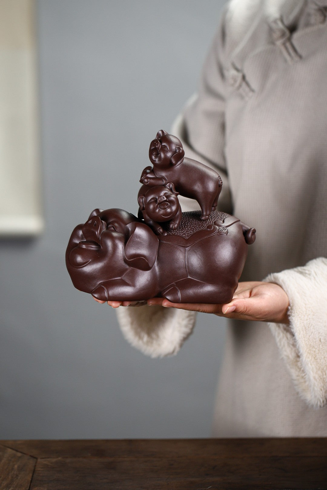Quan Jia Fu    - Yixing Zisha Handmade Tea Pets