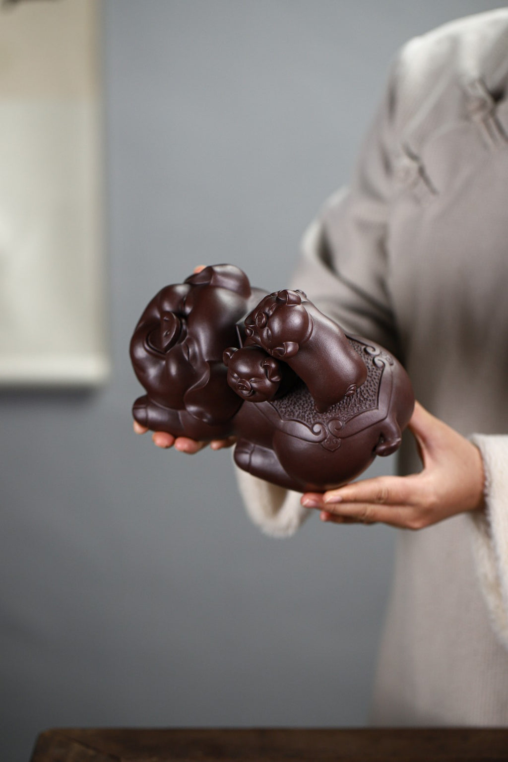 Quan Jia Fu    - Yixing Zisha Handmade Tea Pets