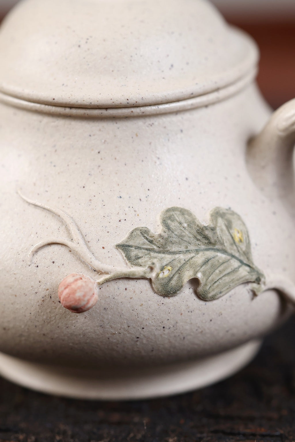 Qing Tao    130cc   - Yixing Zisha Purple Clay Teapot