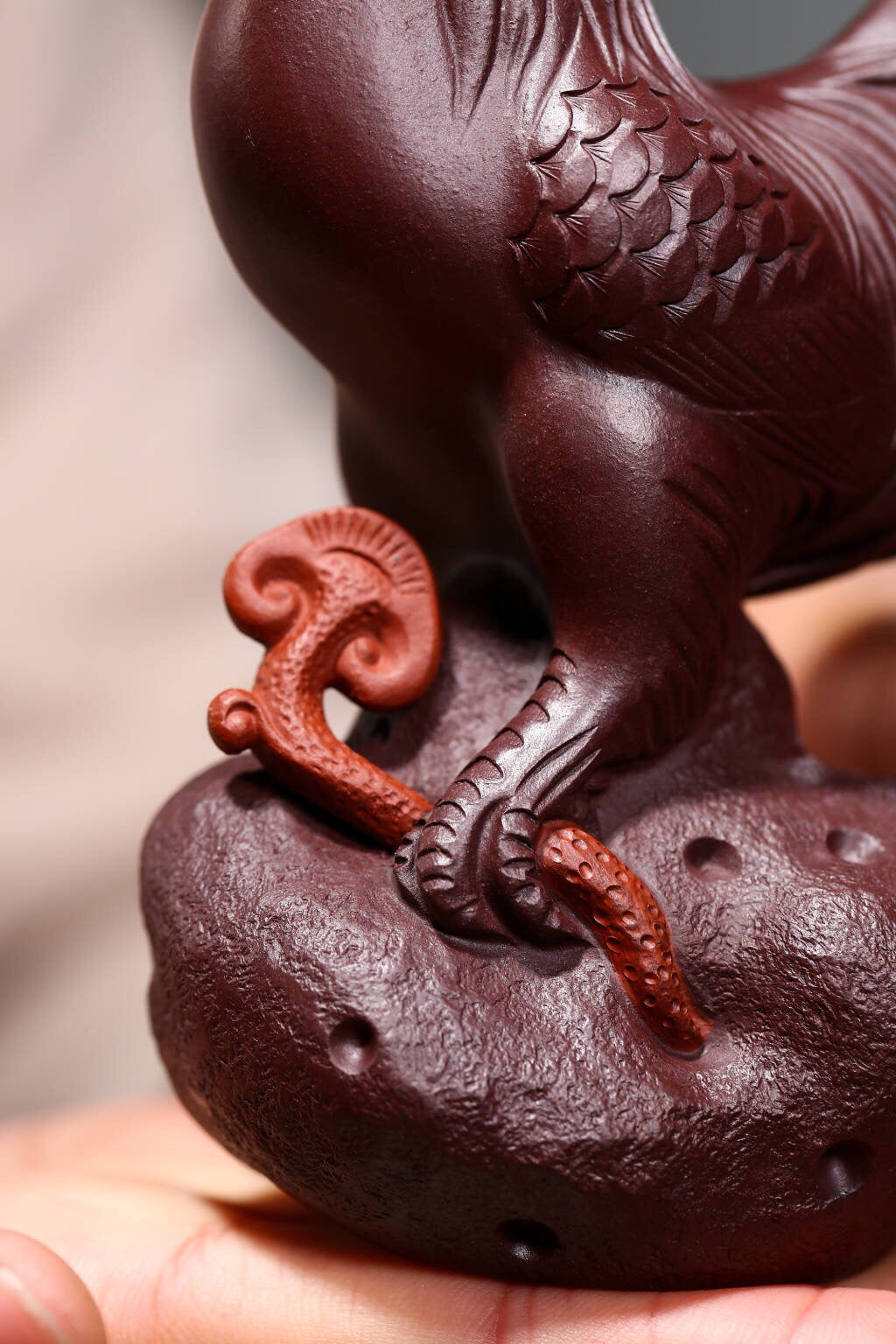 Da Ji Da Li    - Yixing Zisha Handmade Tea Pets