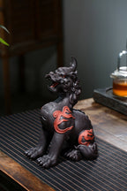 Zhen Zhai Zhao Cai Pi Xiu    - Yixing Zisha Handmade Tea Pets