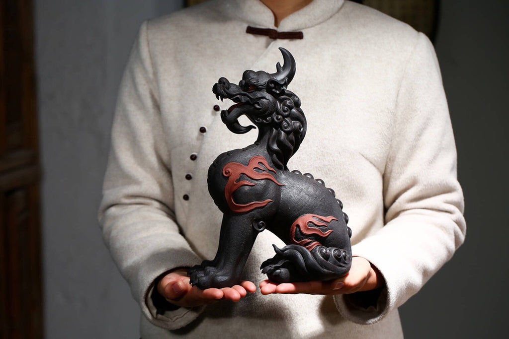 Zhen Zhai Zhao Cai Pi Xiu    - Yixing Zisha Handmade Tea Pets