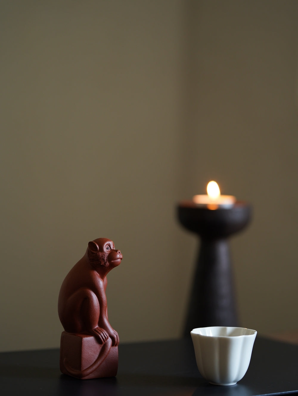 Feng Hou Zhi Xi     - Yixing Zisha Handmade Tea Pets