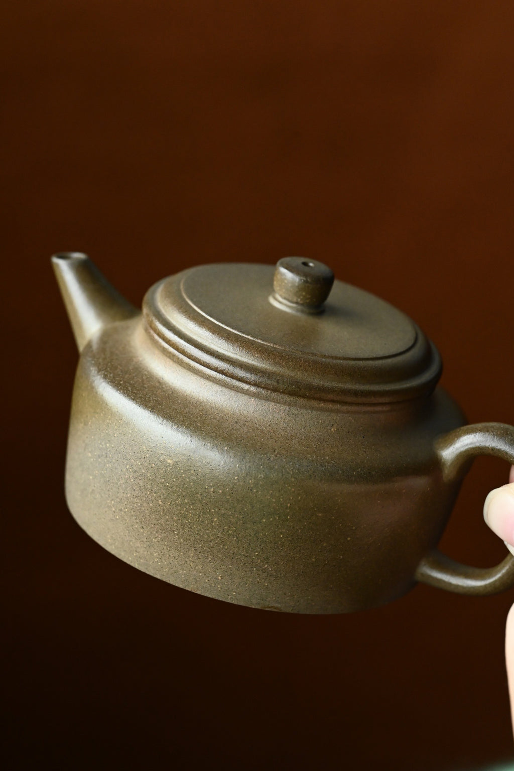 De Zhong      230cc   - Yixing Zisha Purple Clay Teapot