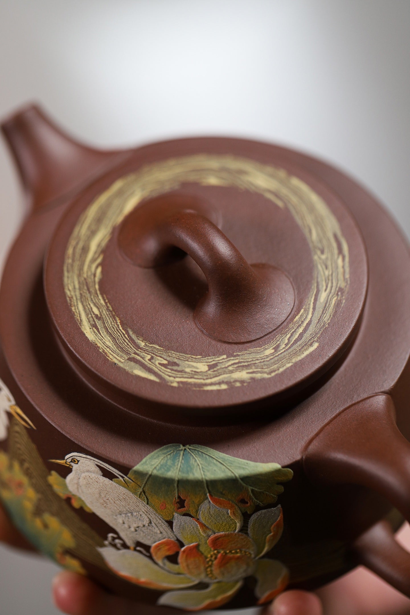 Yu Zhao      260cc   - Yixing Zisha Purple Clay Teapot