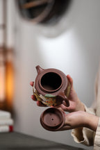 Yu Zhao      260cc   - Yixing Zisha Purple Clay Teapot
