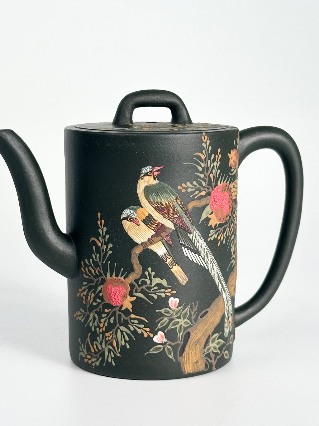 Shuang Xi     175cc   - Yixing Zisha Purple Clay Teapot