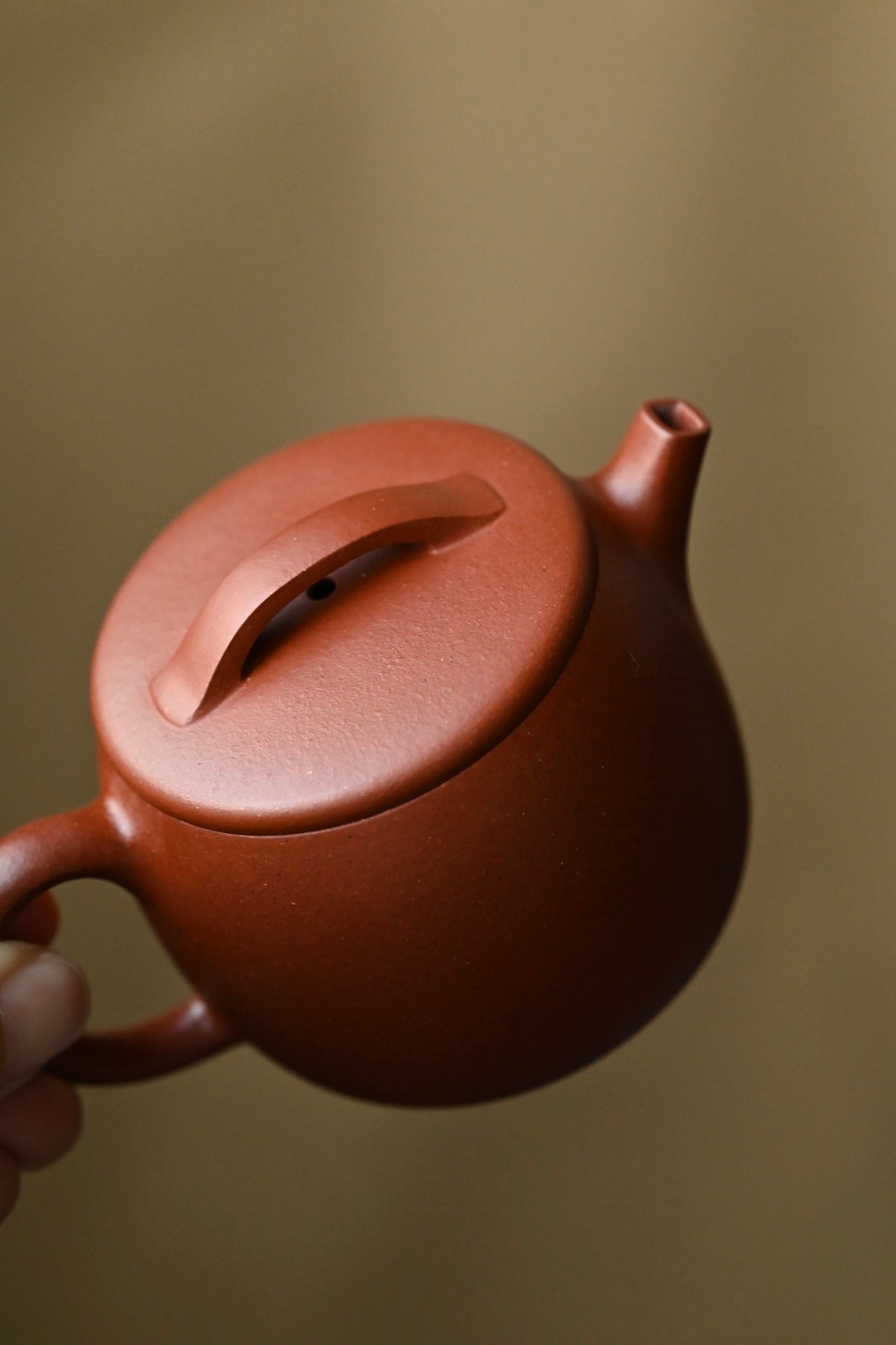 Han Wa        140cc   - Yixing Zisha Purple Clay Teapot