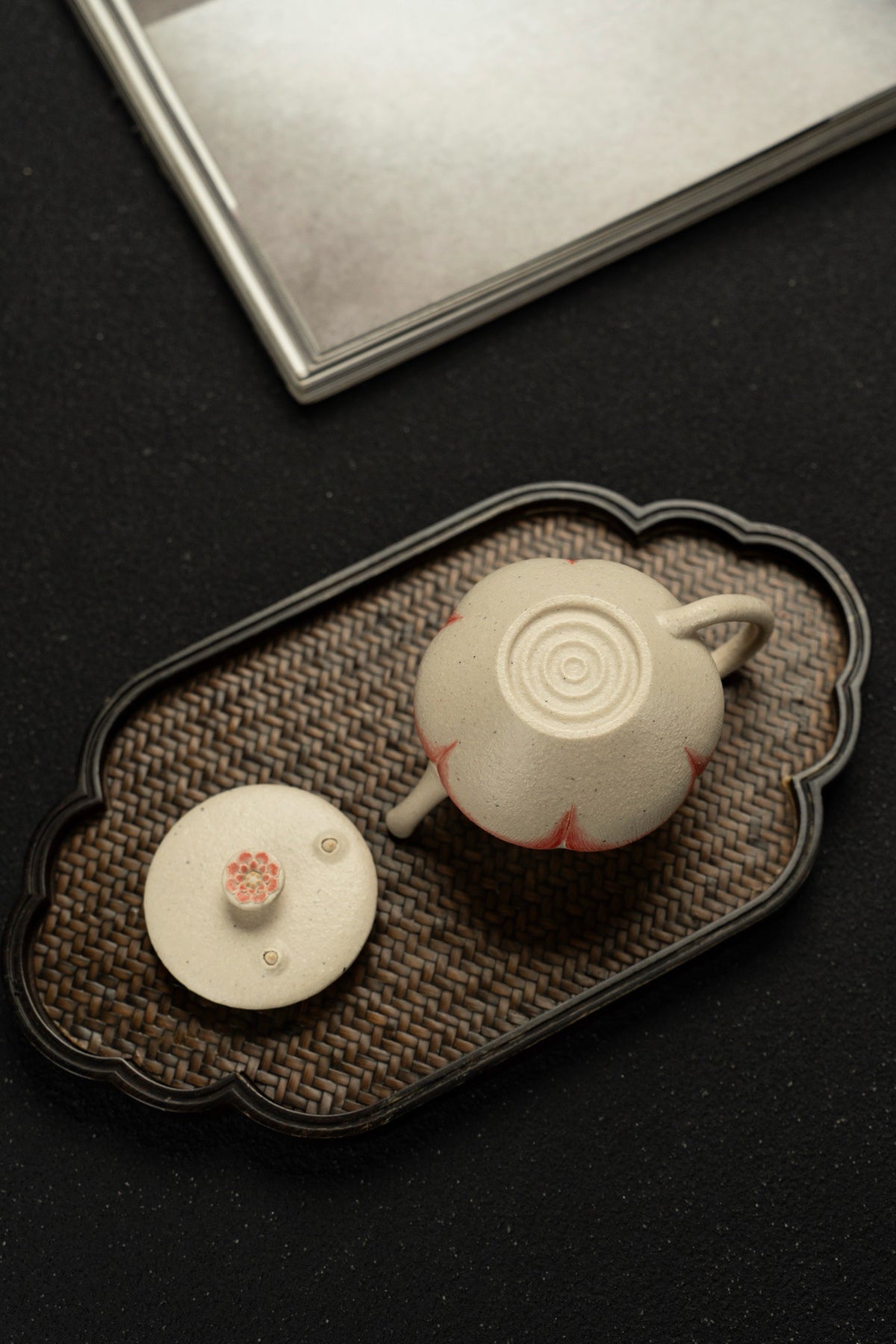Calm Heart        130cc   - Yixing Zisha Purple Clay Teapot