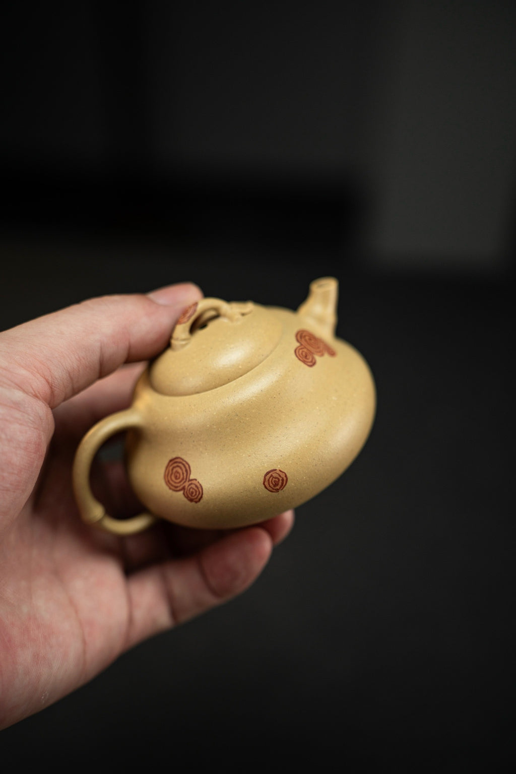 Fu Lu         130cc   - Yixing Zisha Purple Clay Teapot