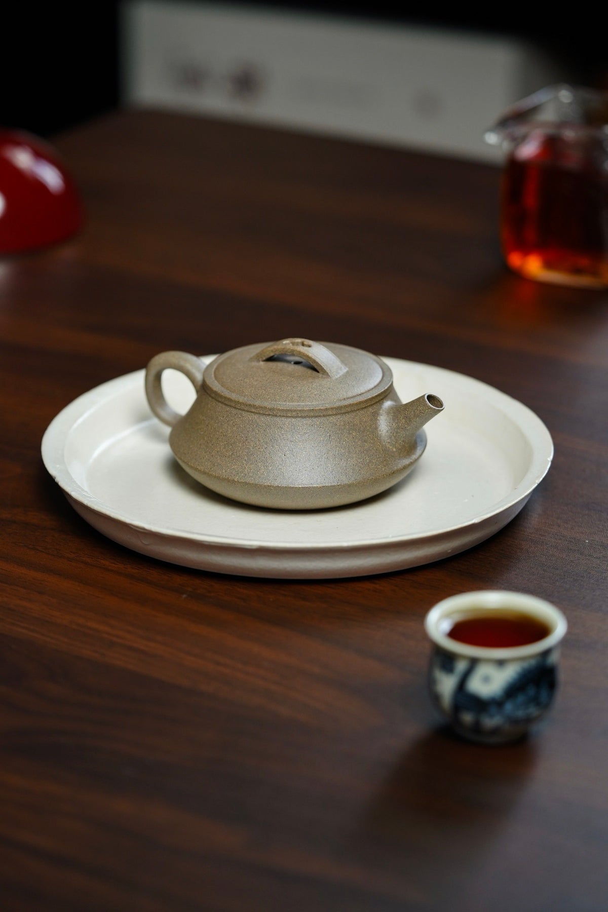 Yun Zhu           150cc   - Yixing Zisha Purple Clay Teapot
