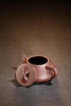 Jing Zhou Shi Piao     200cc   - Yixing Zisha Purple Clay Teapot