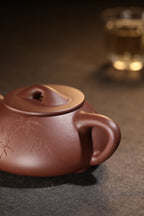Jing Zhou Shi Piao     200cc   - Yixing Zisha Purple Clay Teapot