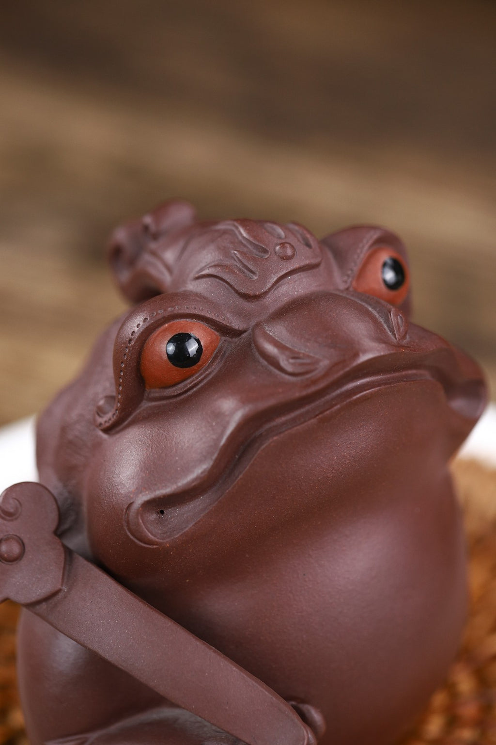 Ruyi &amp; Wealth-Attracting    - Yixing Zisha Handmade Tea Pets
