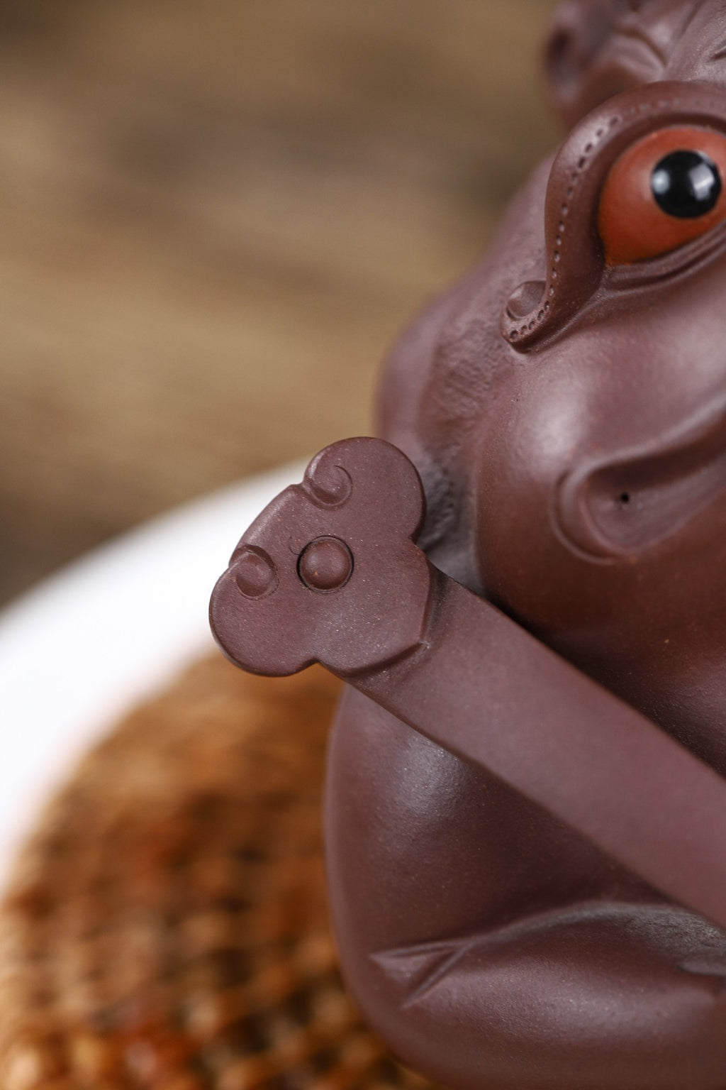 Ruyi &amp; Wealth-Attracting    - Yixing Zisha Handmade Tea Pets