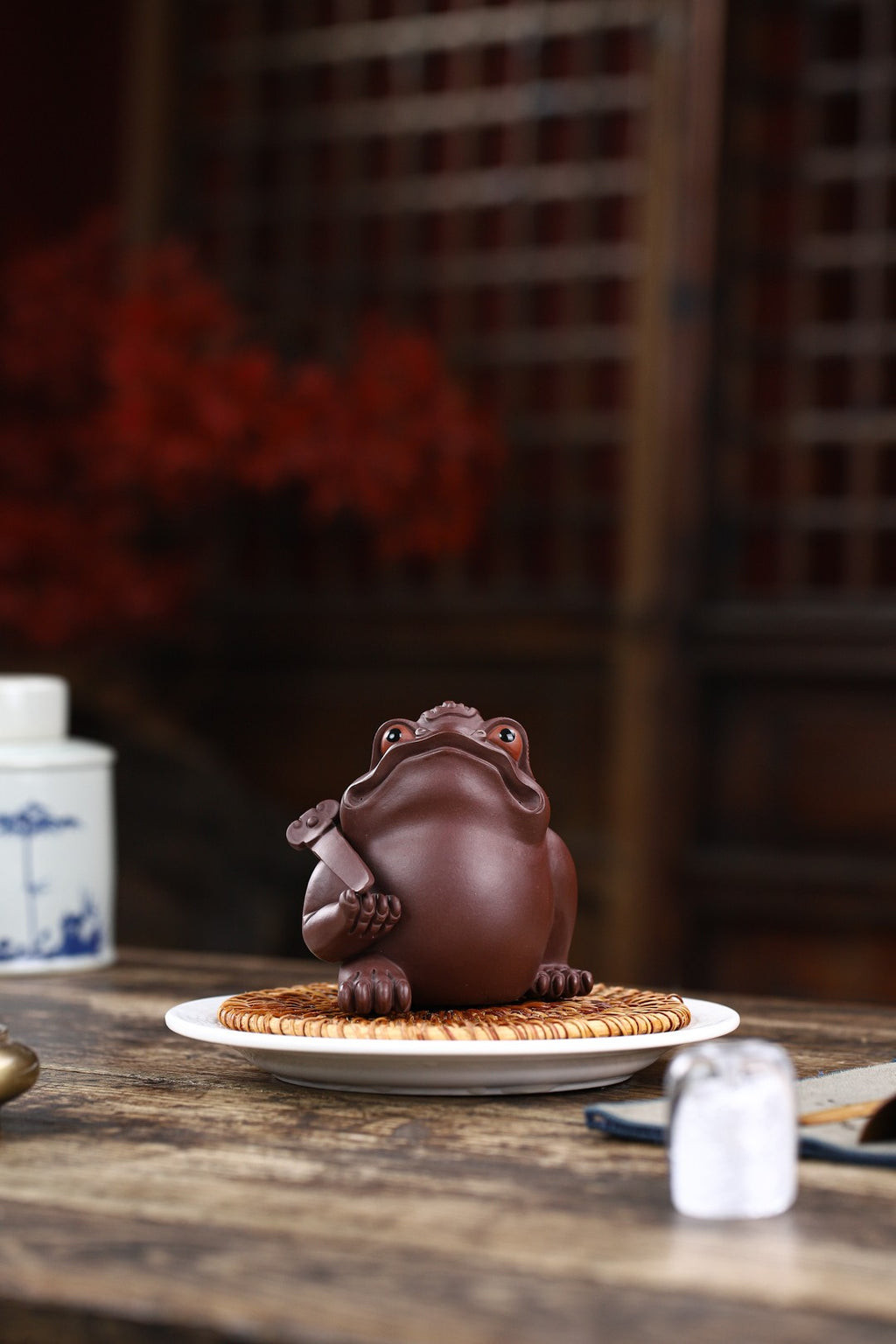Ruyi &amp; Wealth-Attracting    - Yixing Zisha Handmade Tea Pets