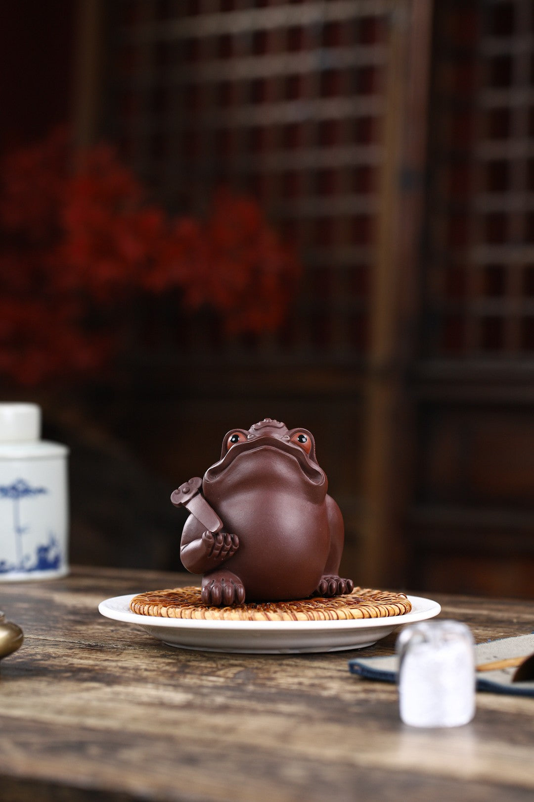 Ruyi &amp; Wealth-Attracting    - Yixing Zisha Handmade Tea Pets