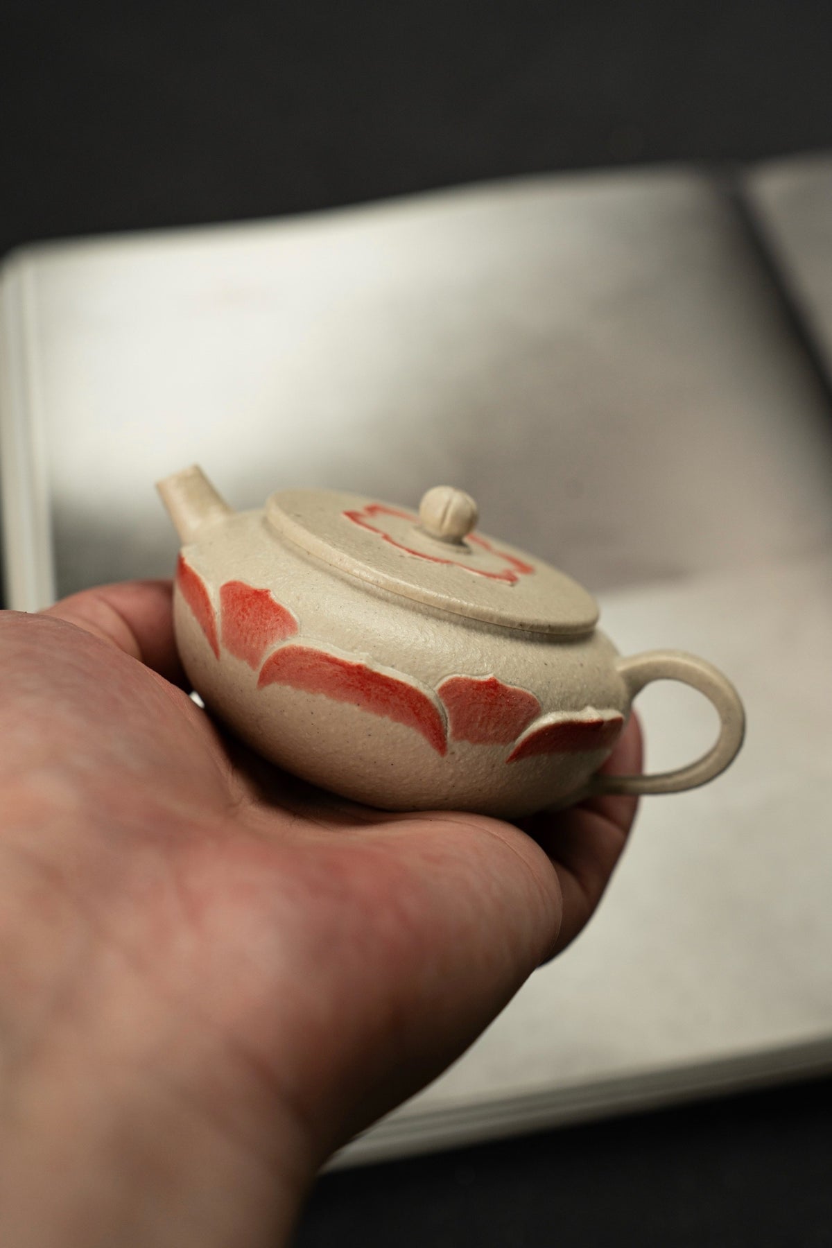 Jing Yuan      100cc   - Yixing Zisha Purple Clay Teapot