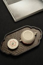 Jing Yuan      100cc   - Yixing Zisha Purple Clay Teapot