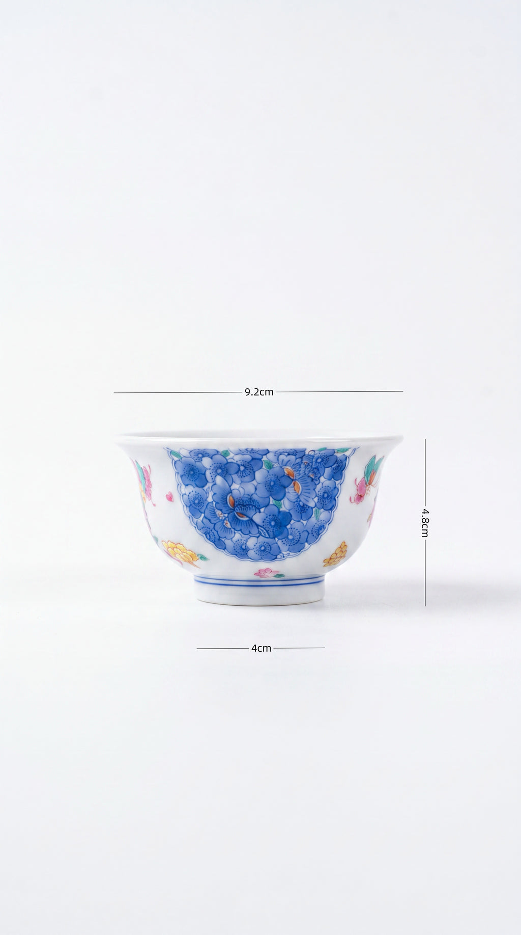 Die Shang Fang Hua       120ml   -Jingdezhen porcelain