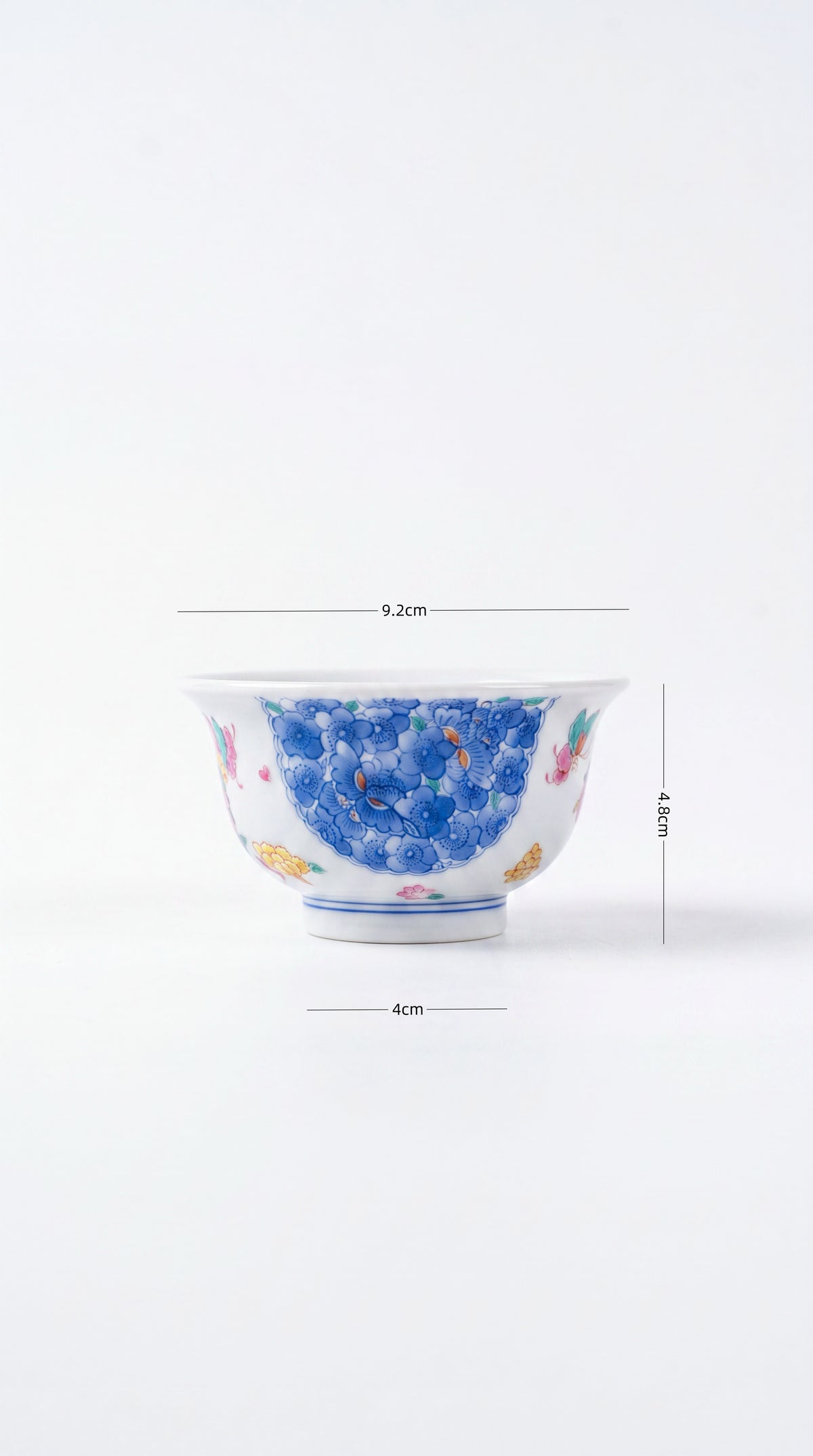 Die Shang Fang Hua       120ml   -Jingdezhen porcelain
